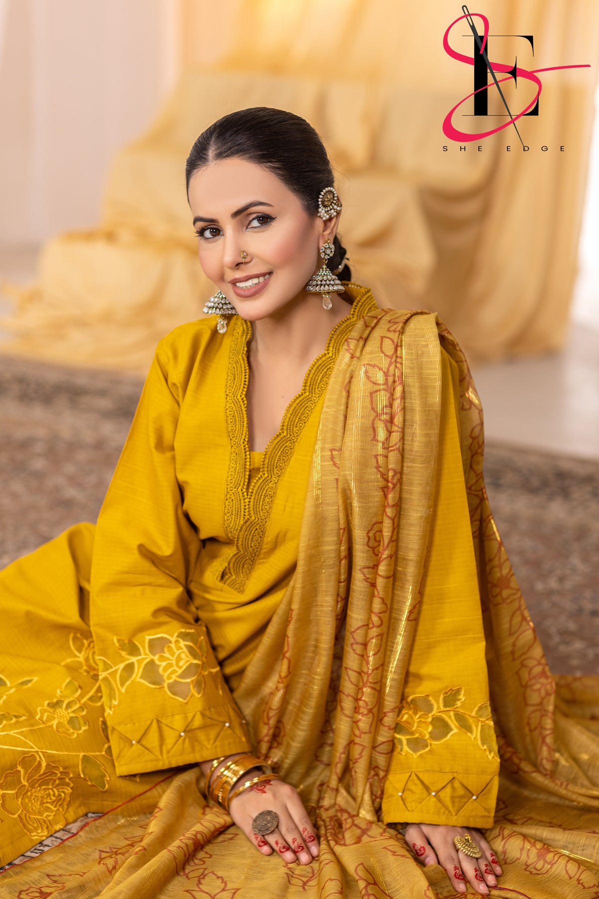 Three Piece Stitched Embroidered Suit - Summers 2025