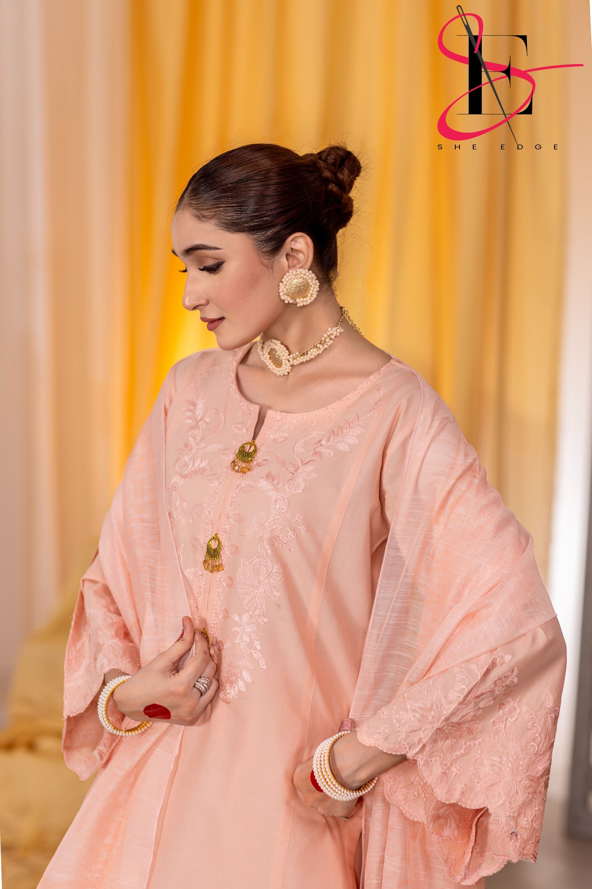Three Piece Stitched Embroidered Suit - Summers 2025