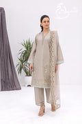 Three Piece Stitched Embroidered Suit Festive Collection - Summers 2026