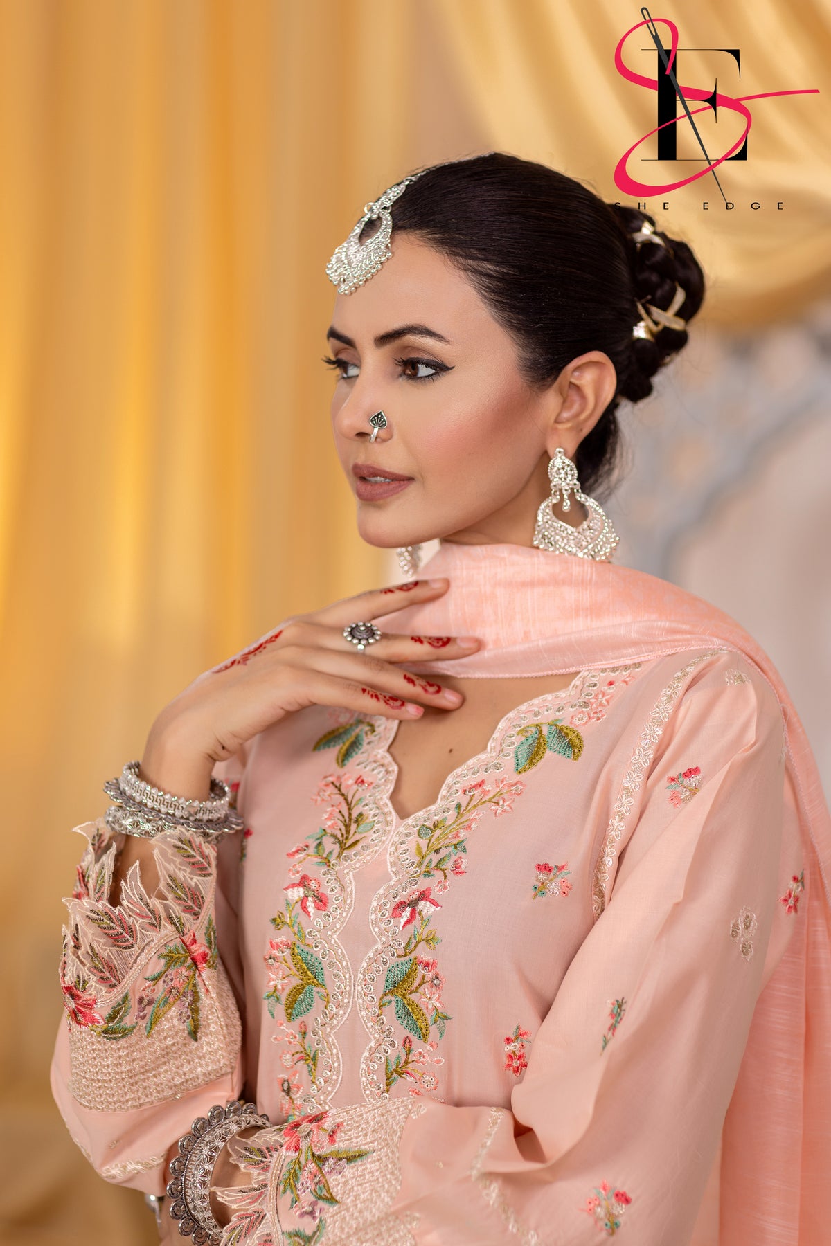 Three Piece Stitched Embroidered Suit - Summers 2025