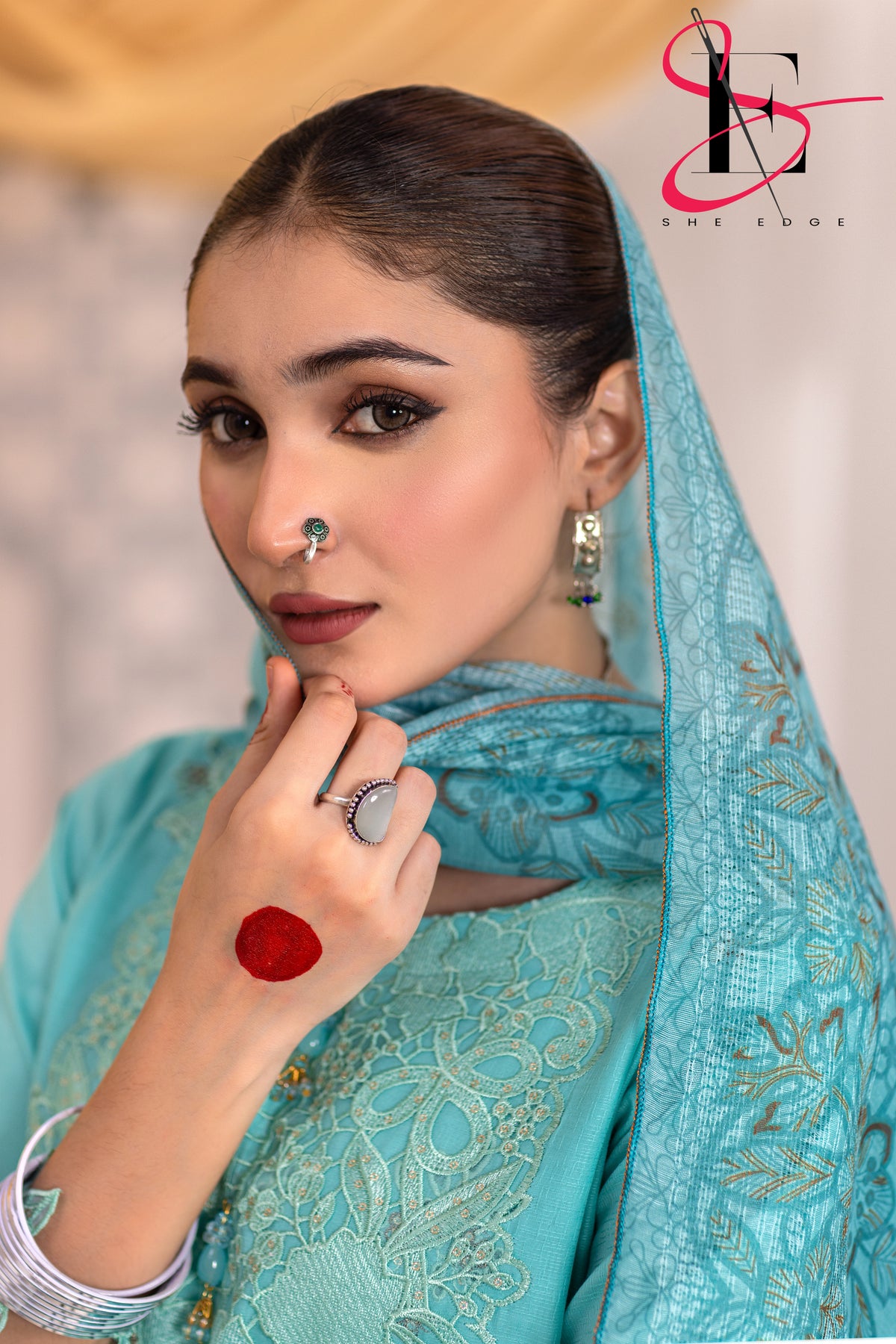 Three Piece Stitched Embroidered Suit - Summers 2025
