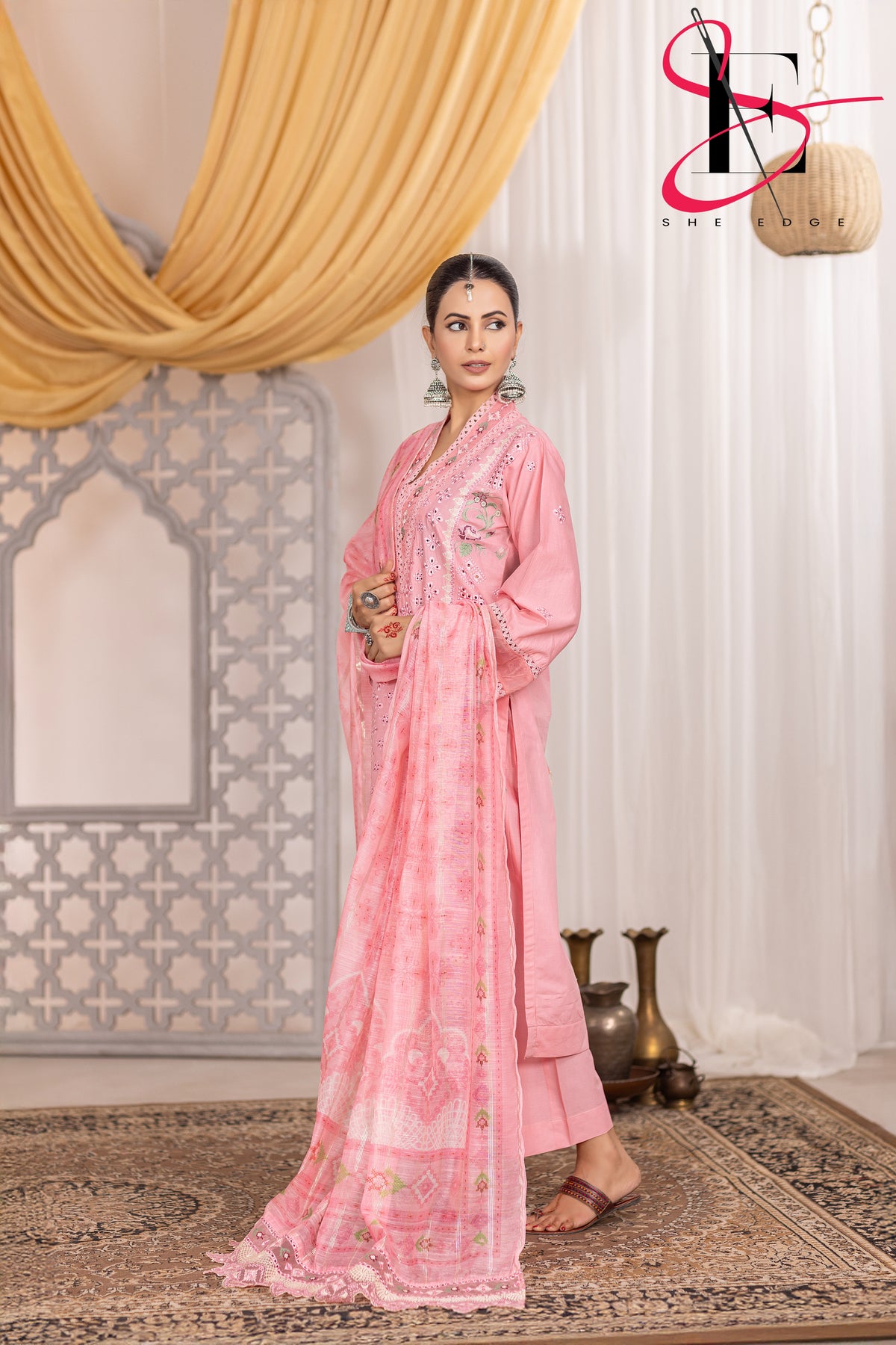 Three Piece Stitched Embroidered Suit - Summers 2025