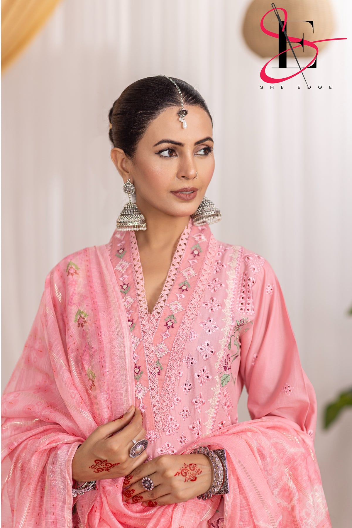 Three Piece Stitched Embroidered Suit - Summers 2025