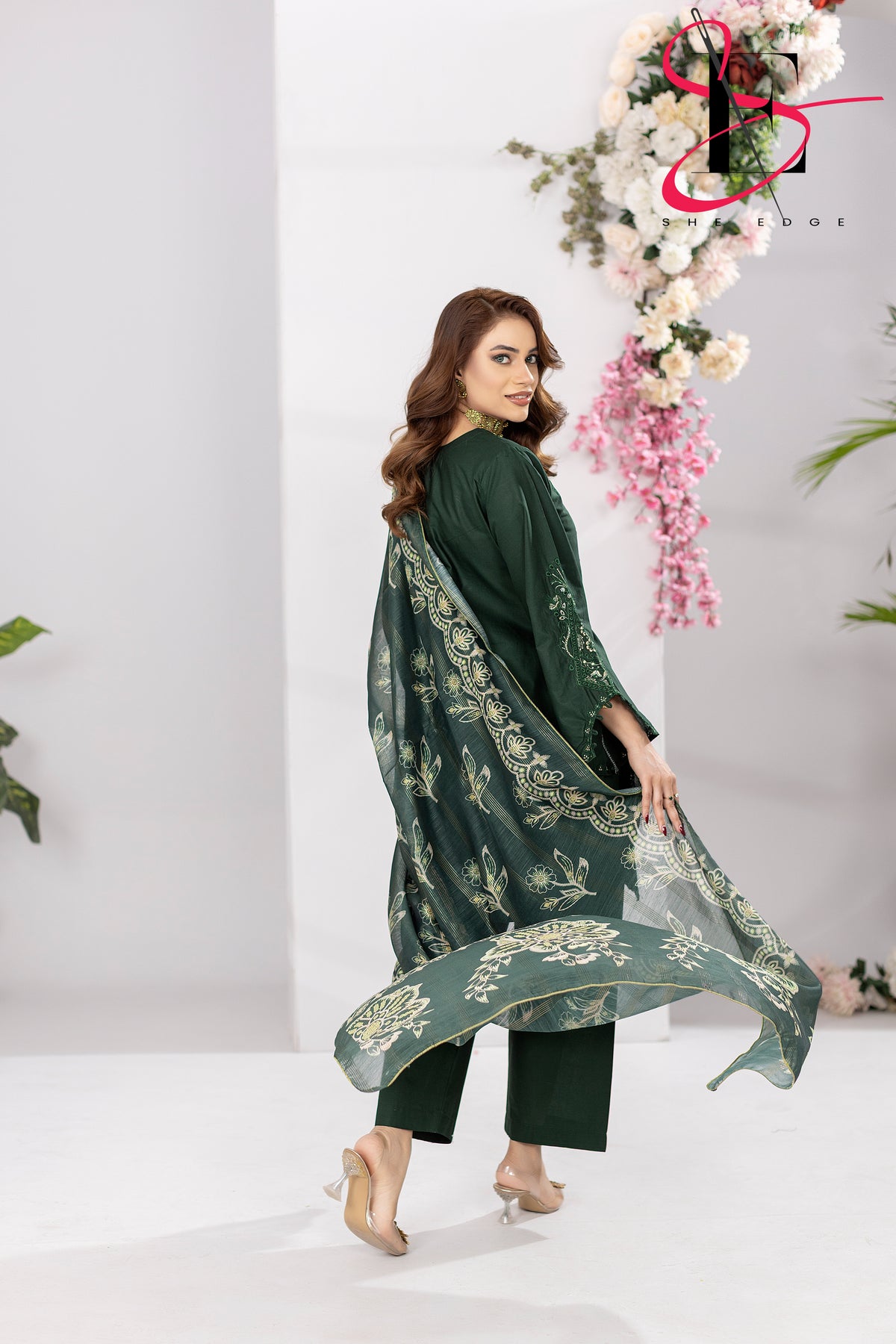 Three Piece Stitched Embroidered Suit - Summers 2025