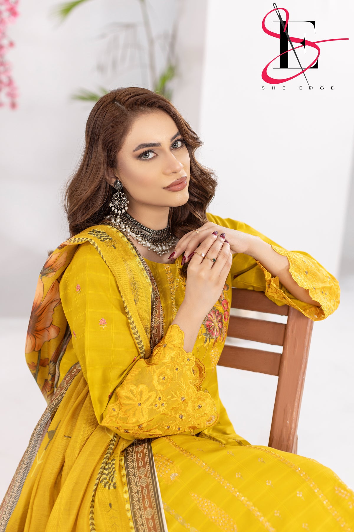 Three Piece Stitched Embroidered Suit - Summers 2025