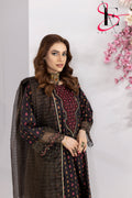 Three Piece Stitched Embroidered Suit - Summers 2025