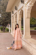 Three Piece Stitched Embroidered Suit Festive Collection - Summers 2026