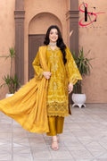 Three Piece Stitched Embroidered Suit - Winters 2025