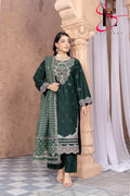 Three Piece Stitched Embroidered Suit - Winters 2025