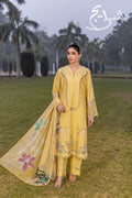 Three Piece Stitched Embroidered Suit Festive Collection - Summers 2026