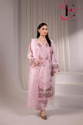 Three Piece Stitched Embroidered Suit - Winters 2025