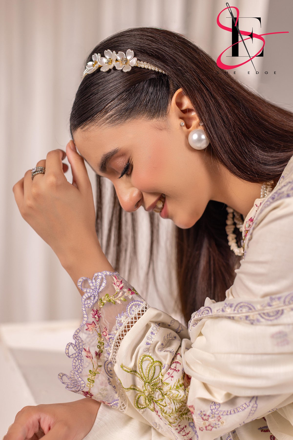 Three Piece Stitched Embroidered Suit - Winters 2025