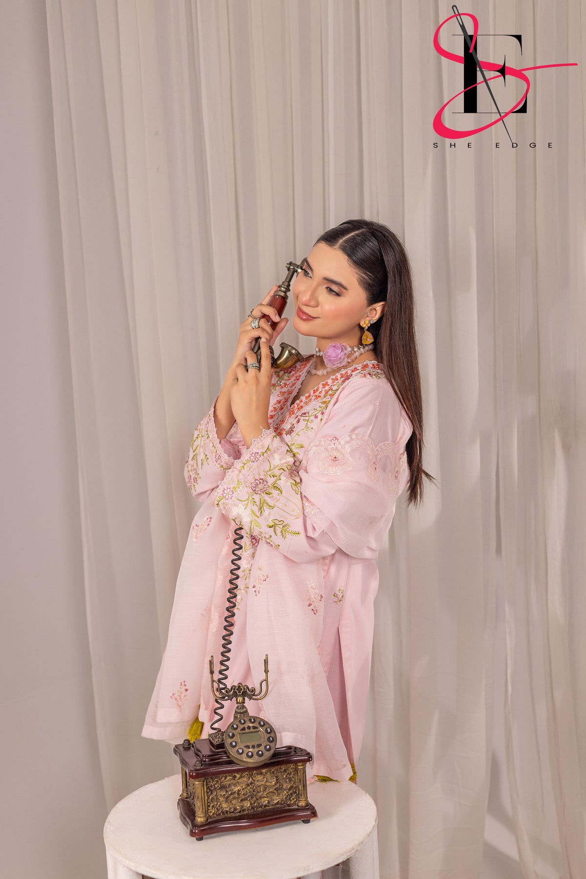 Three Piece Stitched Embroidered Suit - Winters 2025