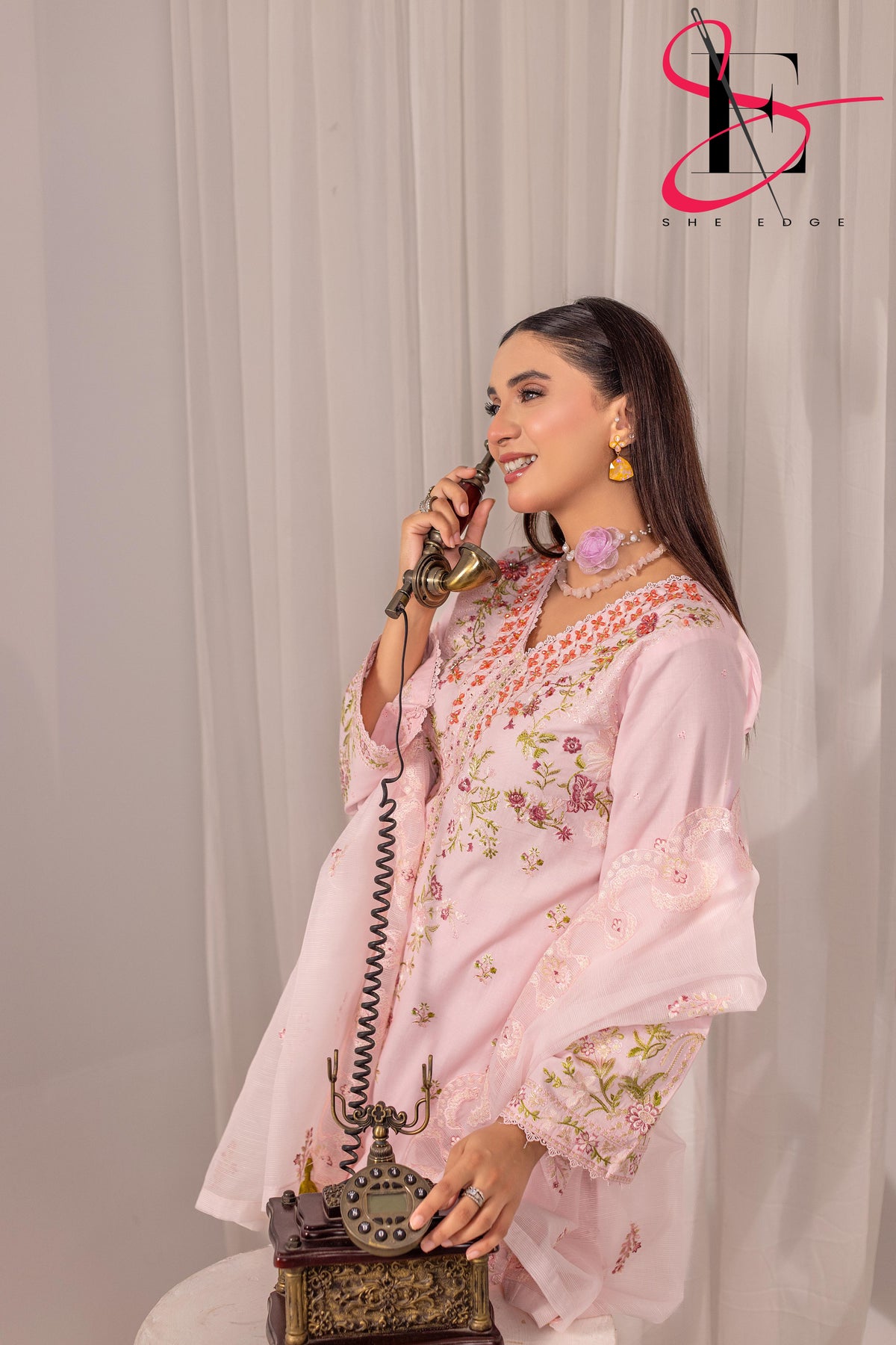 Three Piece Stitched Embroidered Suit - Winters 2025