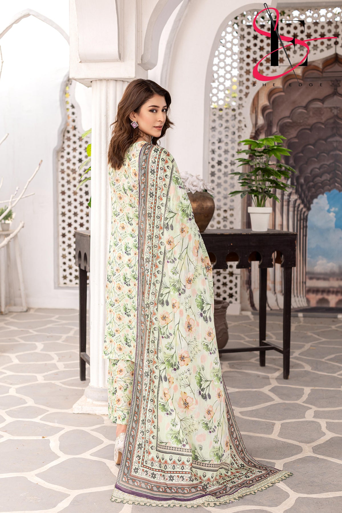Three Piece Stitched Embroidered Suit - Summers 2025