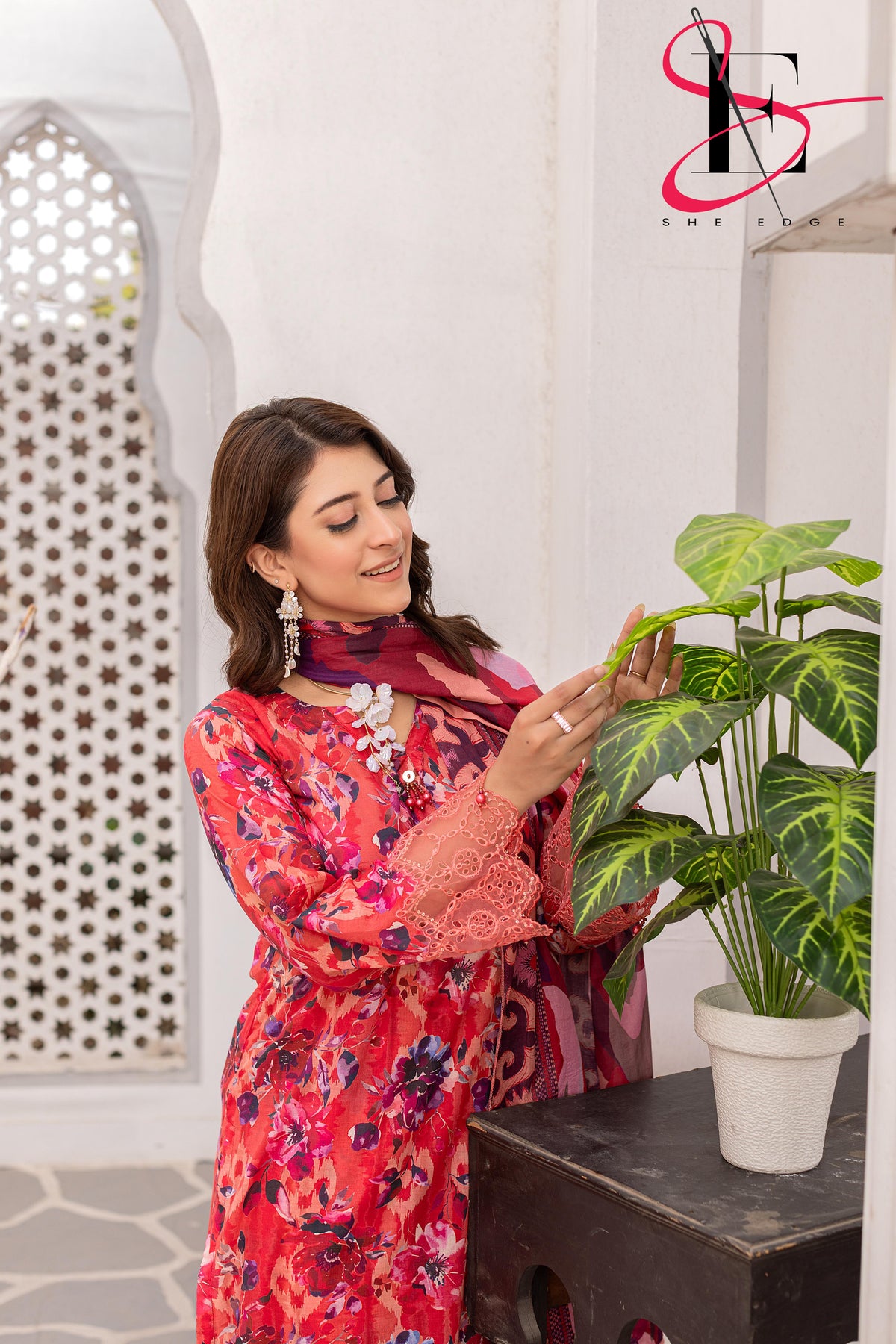 Three Piece Stitched Embroidered Suit - Summers 2025