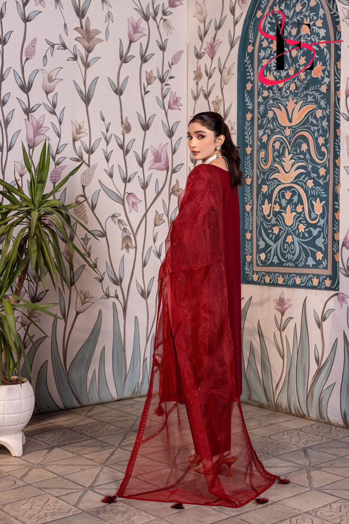 Three Piece Stitched Embroidered Suit - Winters 2025