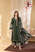 Three Piece Stitched Embroidered Suit - Winters 2025