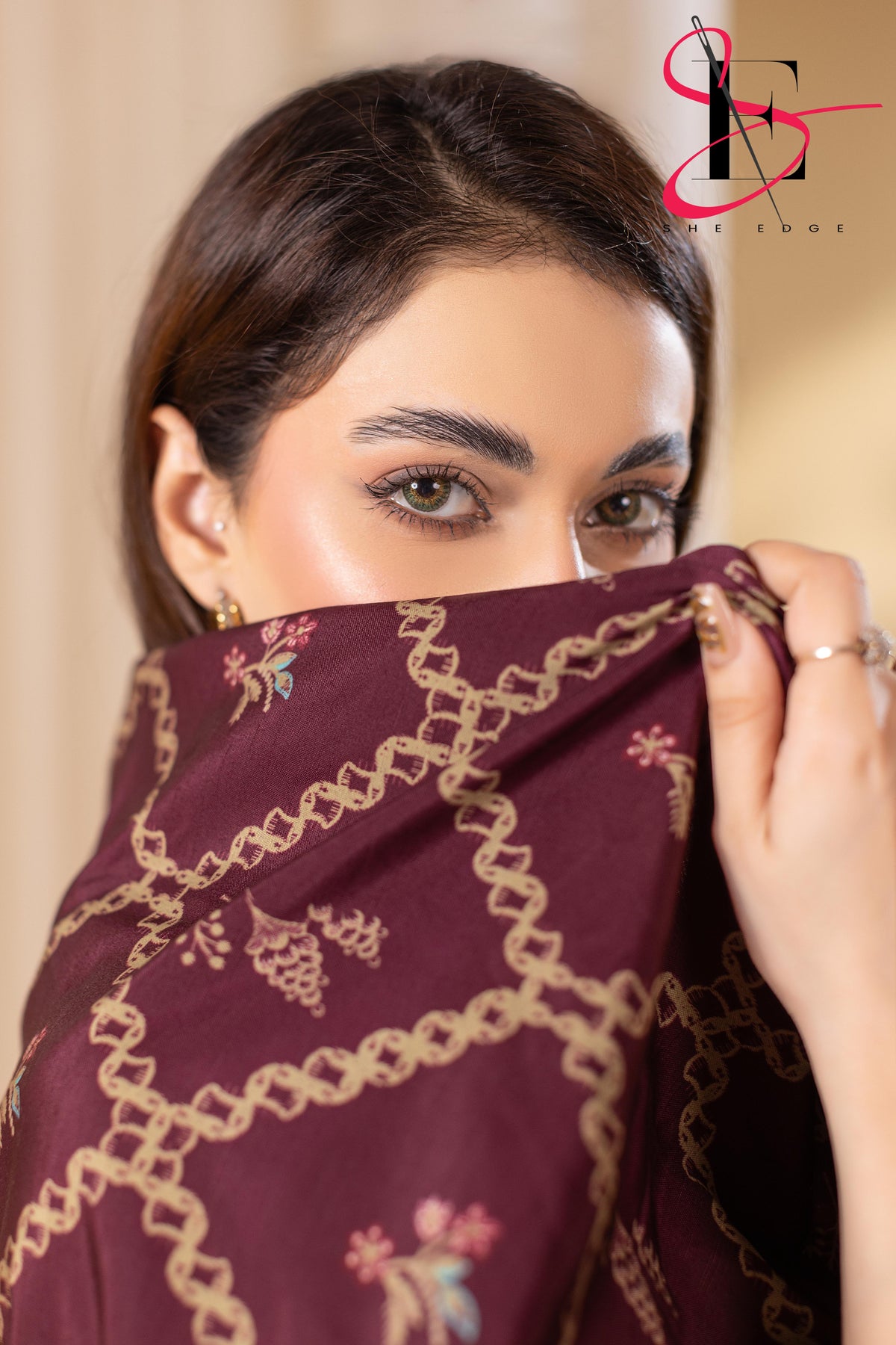 Three Piece Stitched Embroidered Suit - Winters 2025