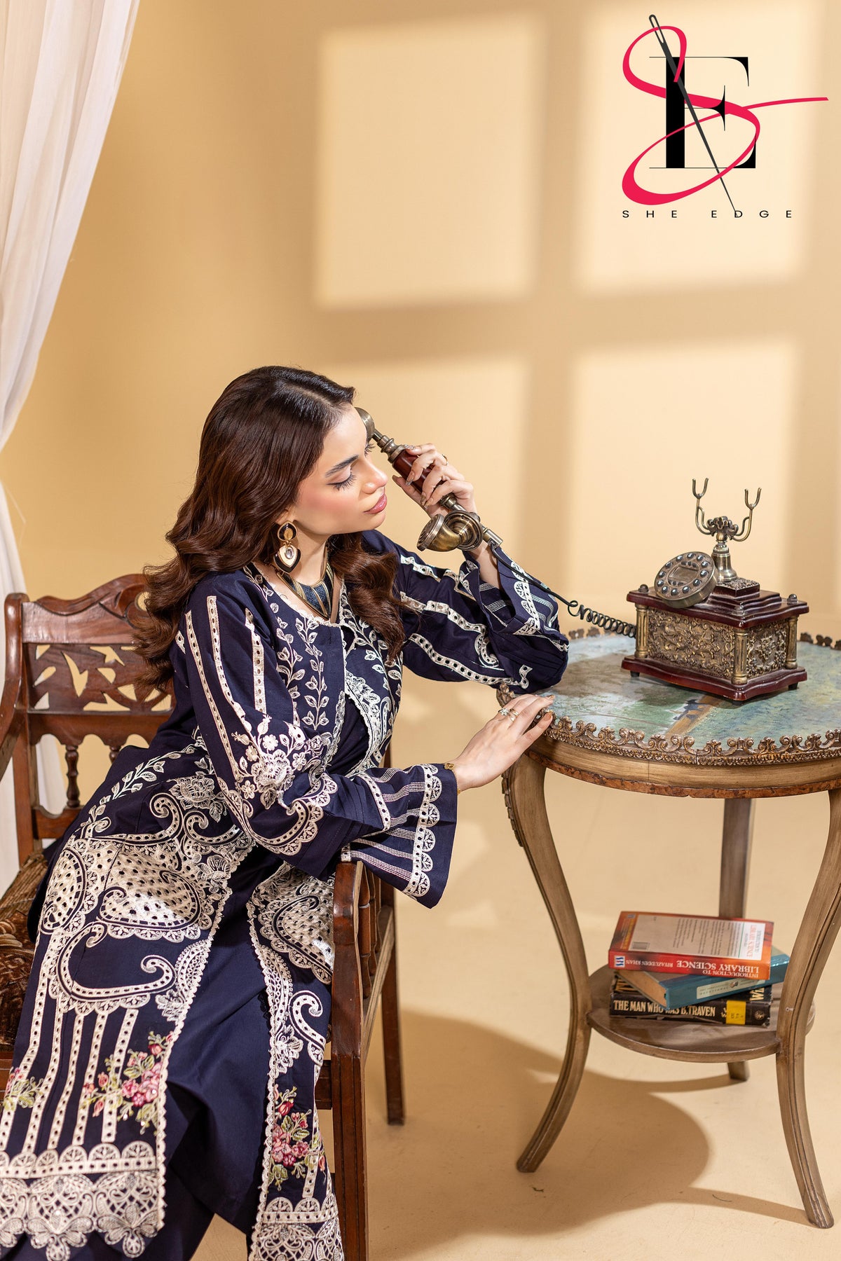 Three Piece Stitched Embroidered Suit - Winters 2025