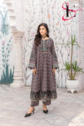 Three Piece Stitched Embroidered Suit - Winters 2025