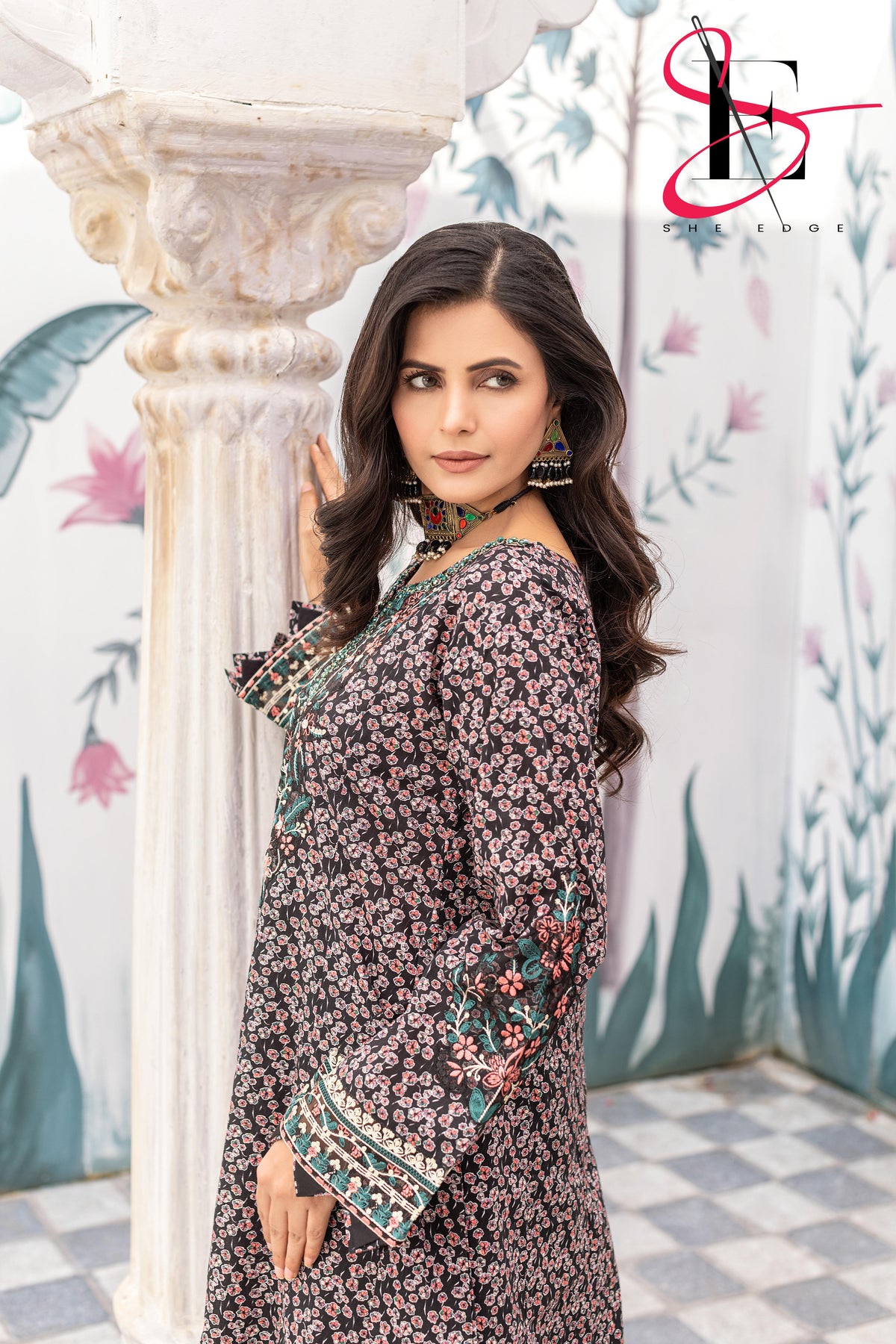 Three Piece Stitched Embroidered Suit - Winters 2025