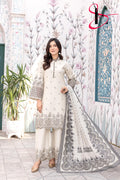 Three Piece Stitched Embroidered Suit - Winters 2025