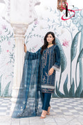 Three Piece Stitched Embroidered Suit - Winters 2025