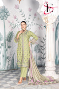 Three Piece Stitched Embroidered Suit - Winters 2025