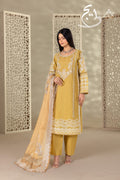 Three Piece Stitched Embroidered Suit Festive Collection - Summers 2026