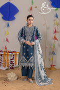 Three Piece Stitched Embroidered Suit Festive Collection - Summers 2026