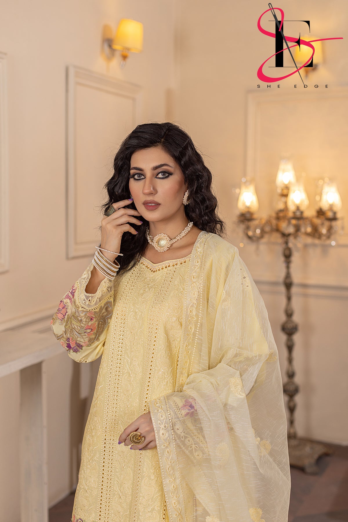 Three Piece Stitched Embroidered Suit - Summers 2025