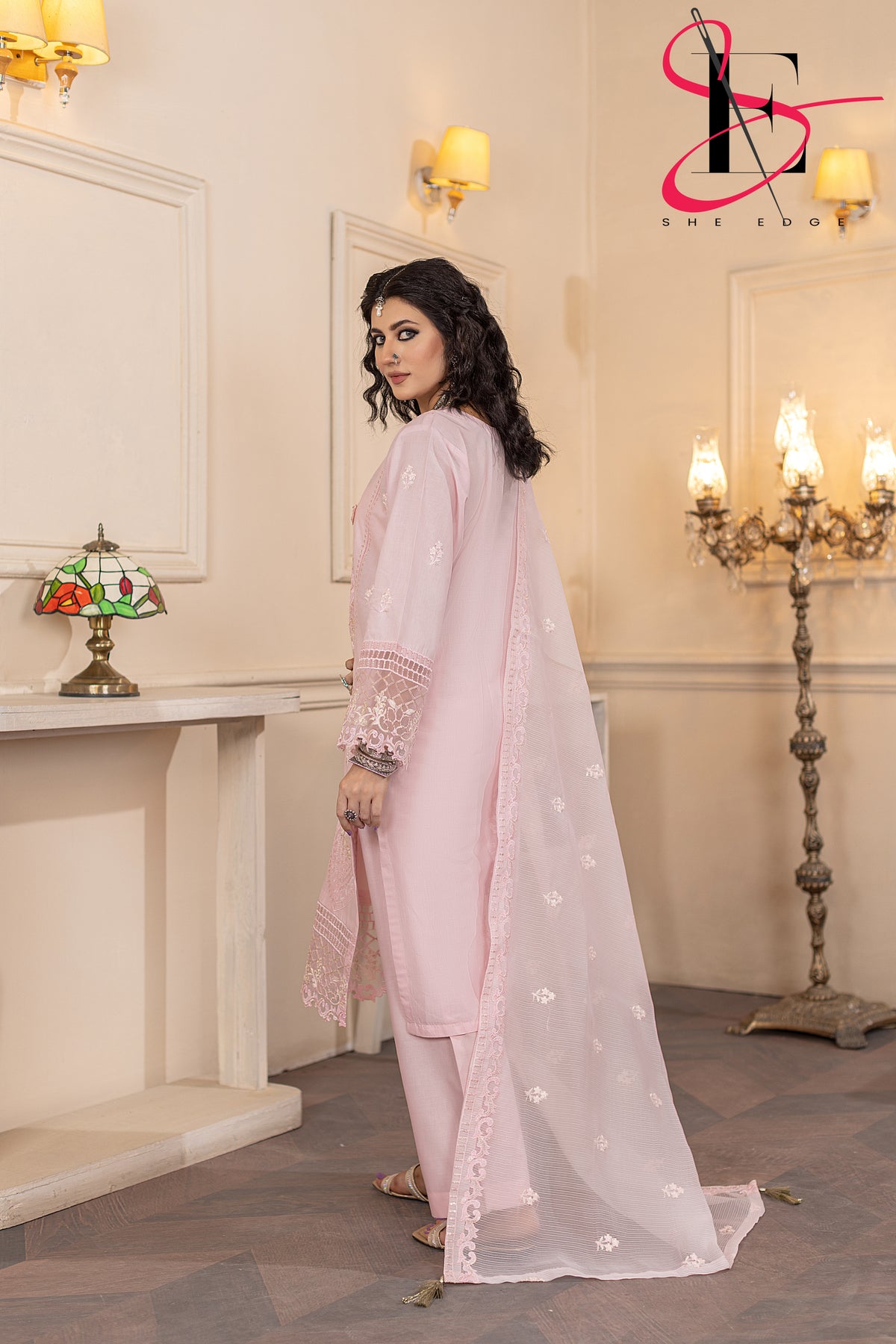 Three Piece Stitched Embroidered Suit - Summers 2025