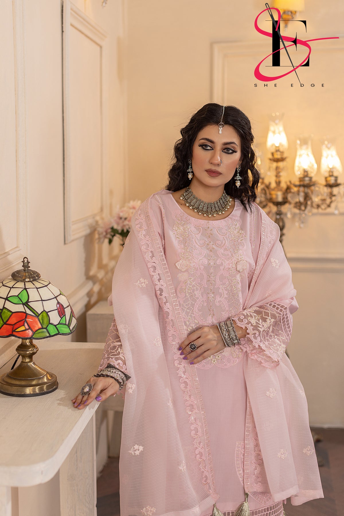 Three Piece Stitched Embroidered Suit - Summers 2025