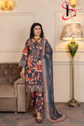 Three Piece Printed Stitched Embroidered Suit - Summers 2025