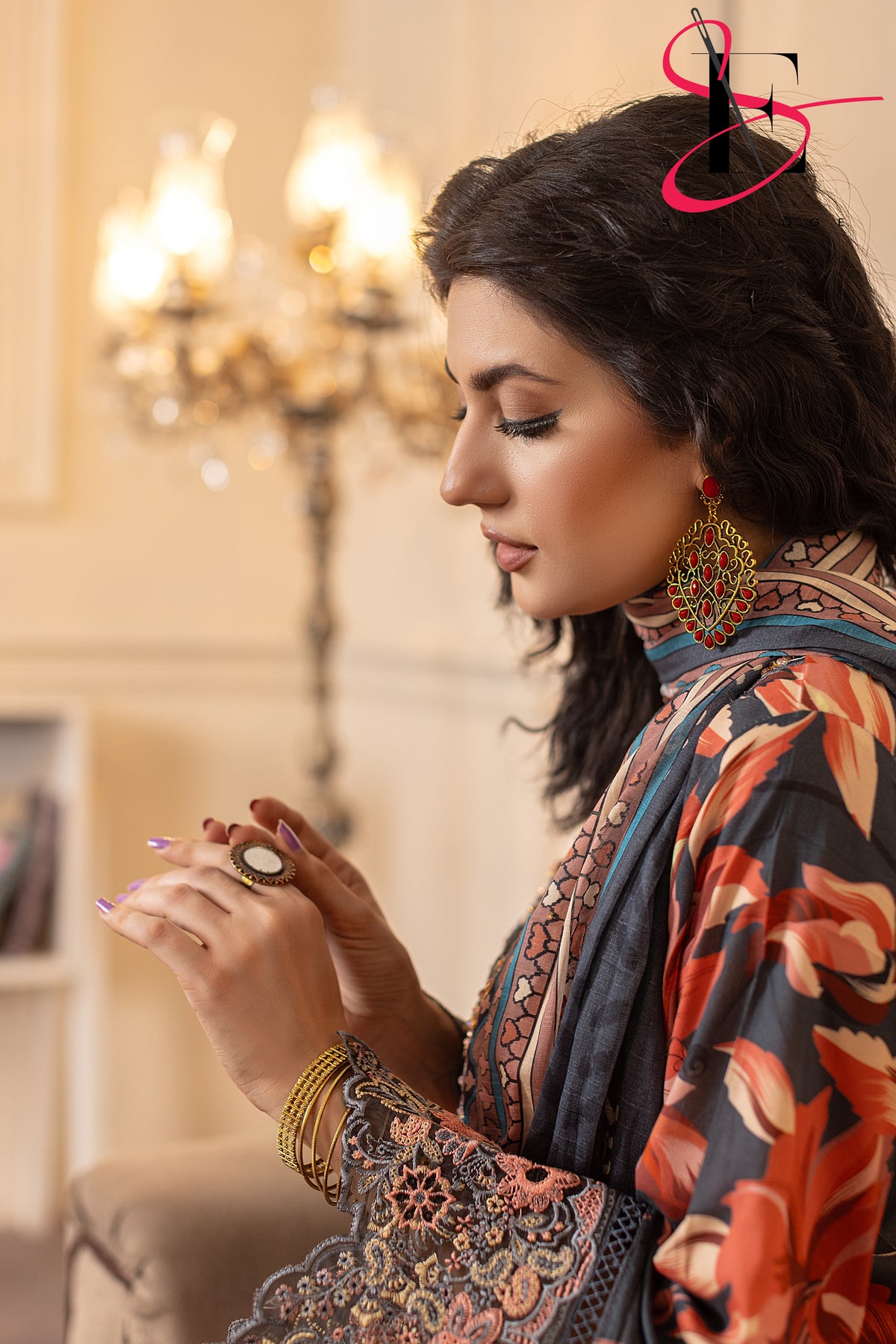 Three Piece Printed Stitched Embroidered Suit - Summers 2025