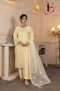 Three Piece Stitched Embroidered Suit - Summers 2025