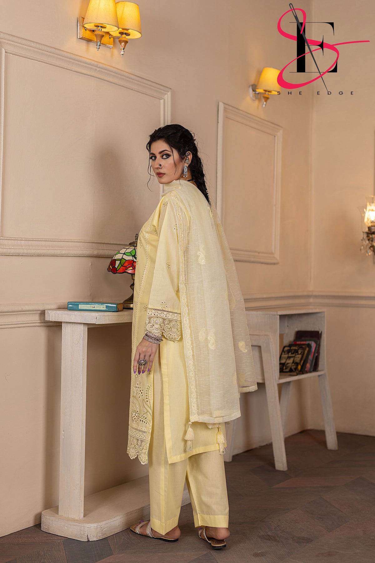 Three Piece Stitched Embroidered Suit - Summers 2025