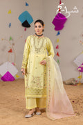 Three Piece Stitched Embroidered Suit Festive Collection - Summers 2026