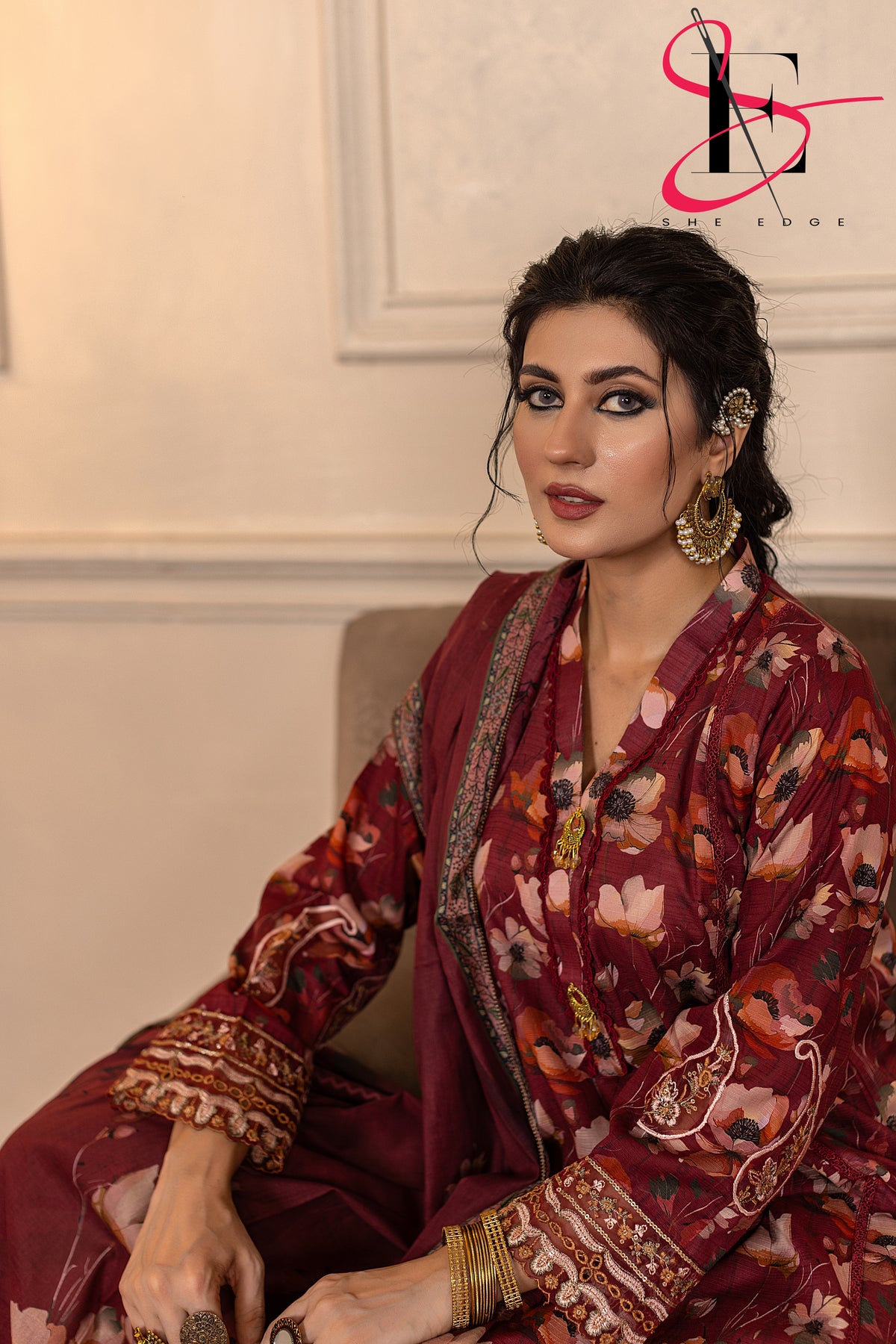 Three Piece Printed Stitched Embroidered Suit - Summers 2025