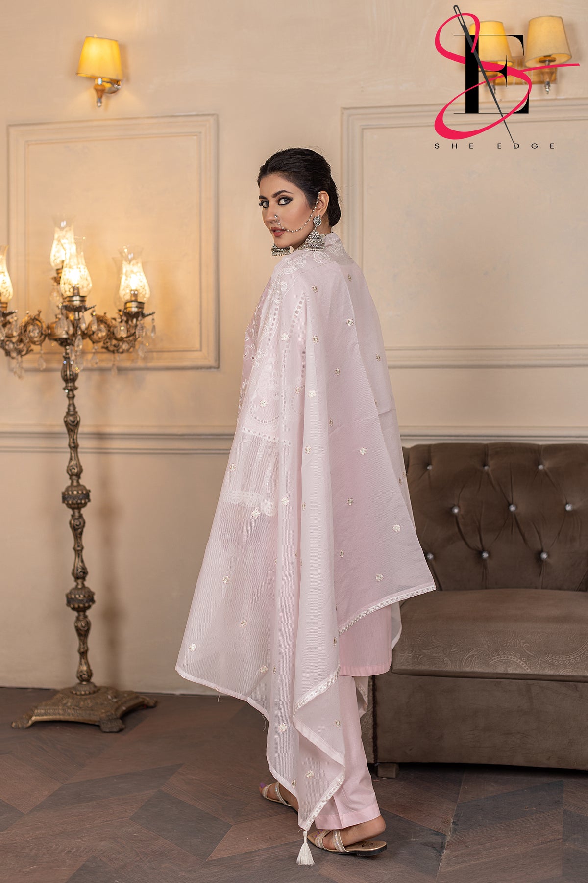 Three Piece Stitched Embroidered Suit - Summers 2025