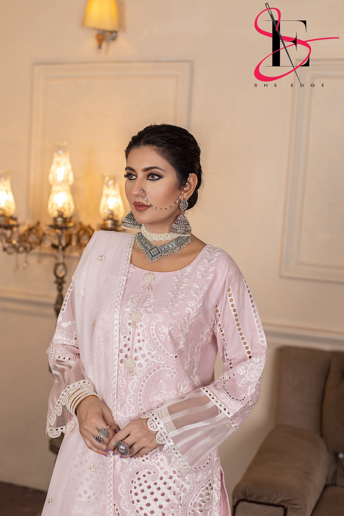 Three Piece Stitched Embroidered Suit - Summers 2025