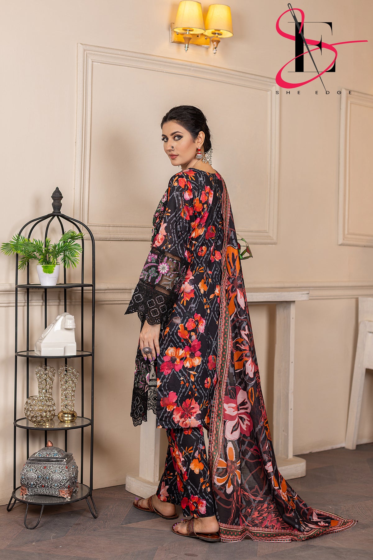 Three Piece Printed Stitched Embroidered Suit - Summers 2025