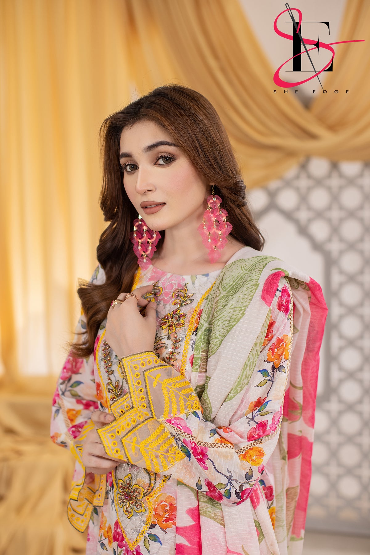 Three Piece Printed Stitched Embroidered Suit - Summers 2025