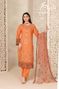 Three Piece Stitched Embroidered Suit Festive Collection - Summers 2026