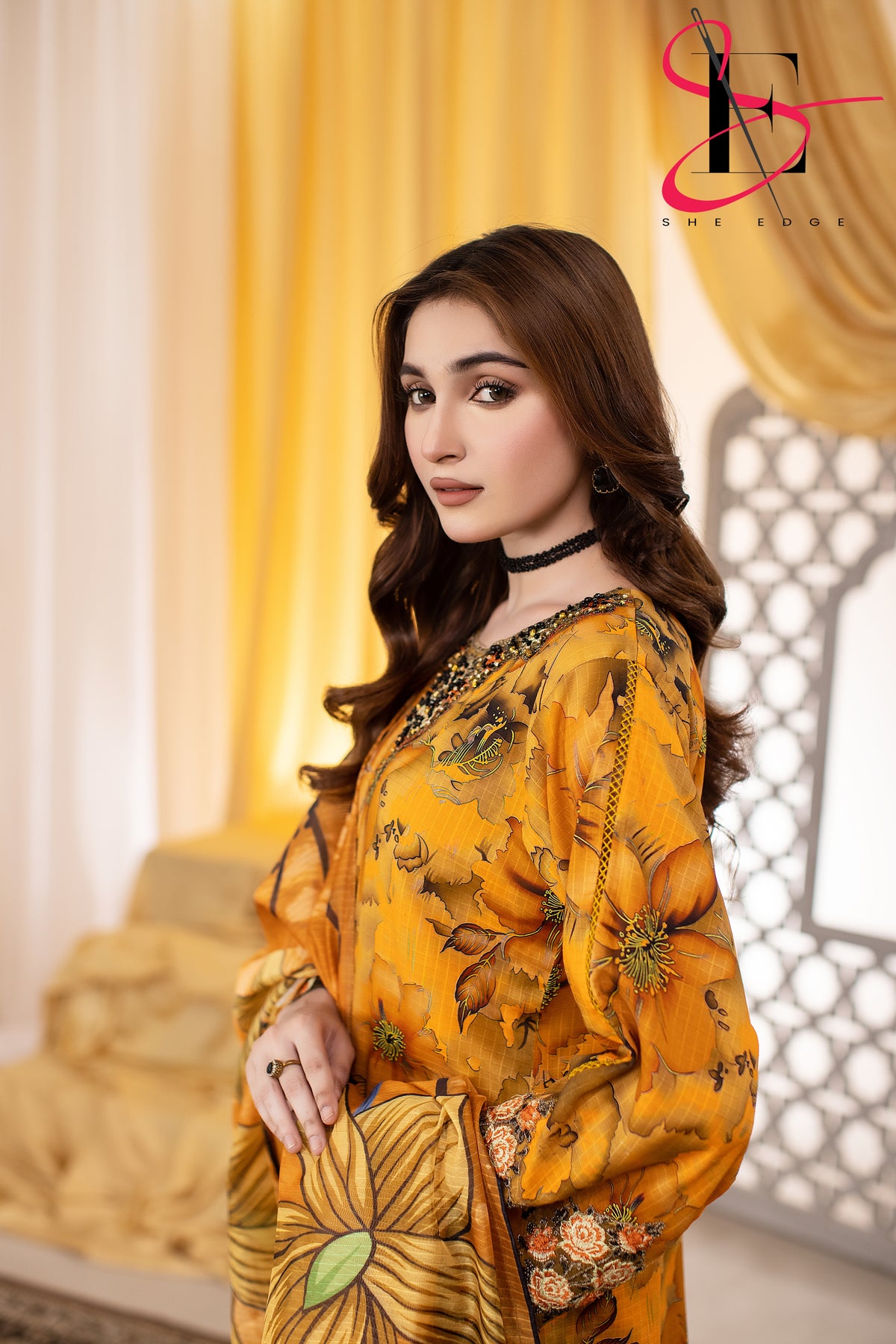 Three Piece Printed Stitched Embroidered Suit - Summers 2025