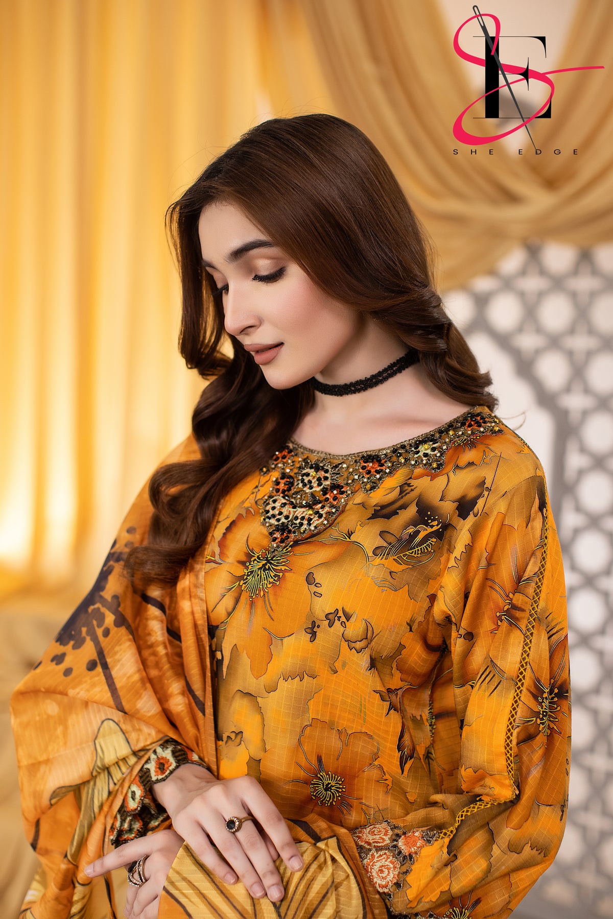 Three Piece Printed Stitched Embroidered Suit - Summers 2025