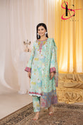 Three Piece Printed Stitched Embroidered Suit - Summers 2025