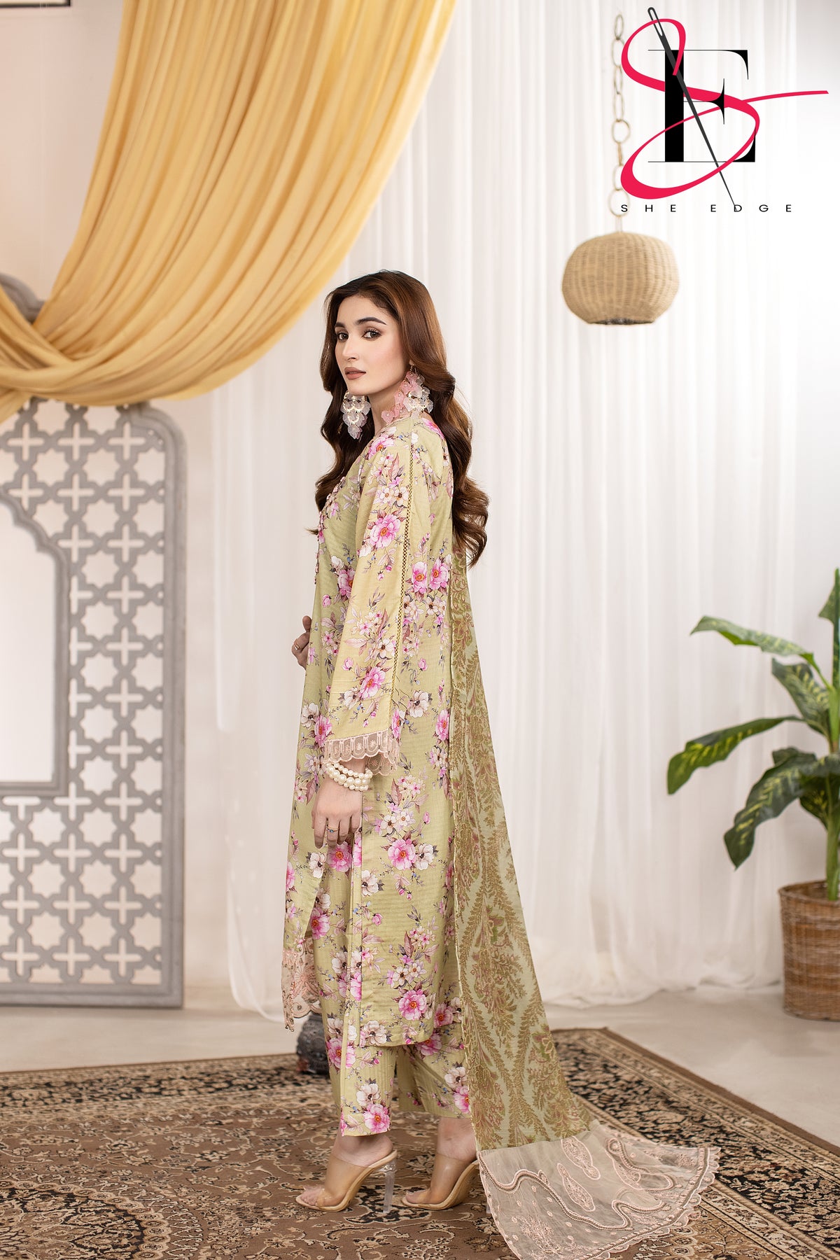 Three Piece Printed Stitched Embroidered Suit - Summers 2025