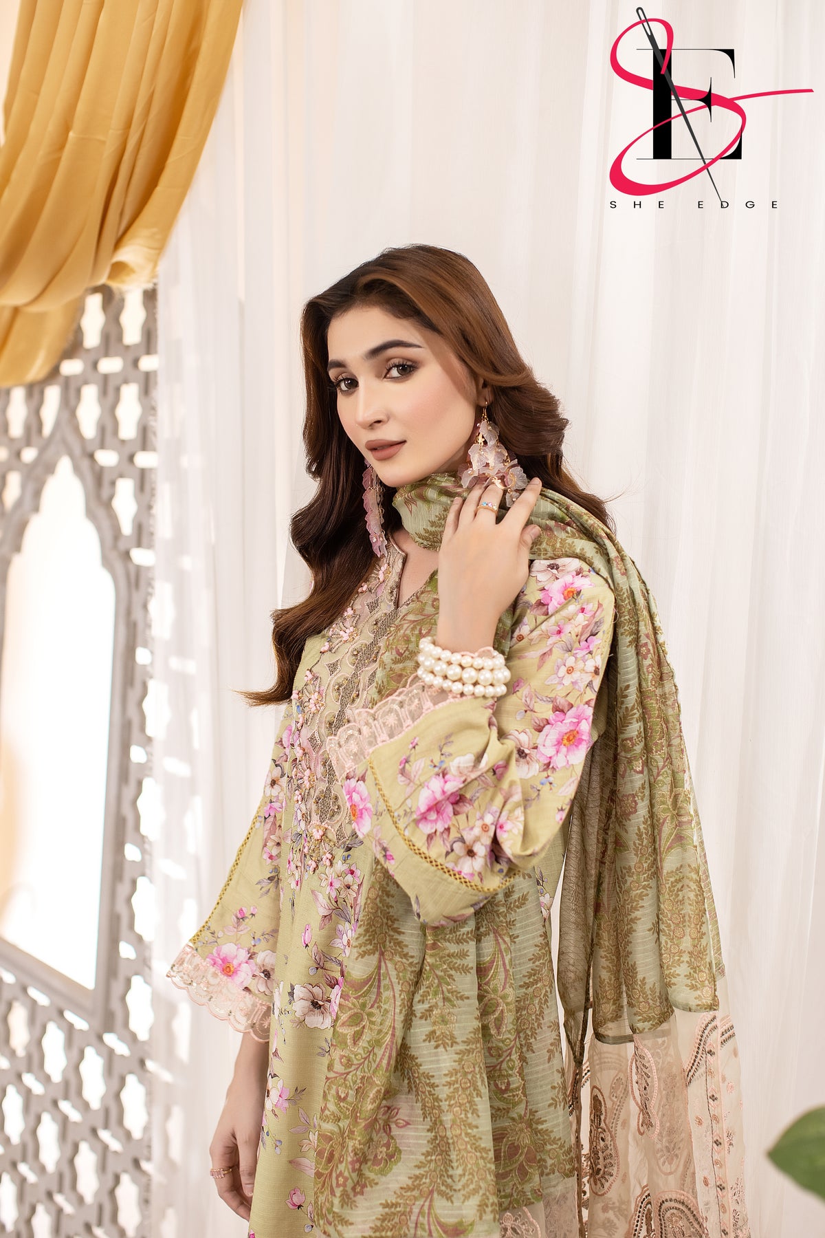 Three Piece Printed Stitched Embroidered Suit - Summers 2025